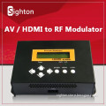 HDMI/YPbPr/S-Video/AV to DVB-T/C/ATSC/ISDB-T Analog TV Modulator